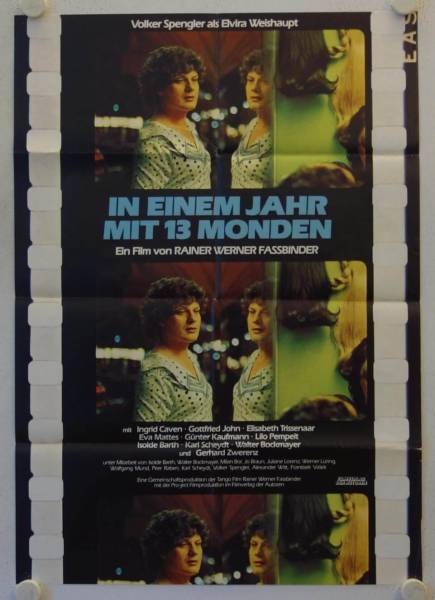 In einem Jahr mit 13 Monden originales deutsches Filmplakat